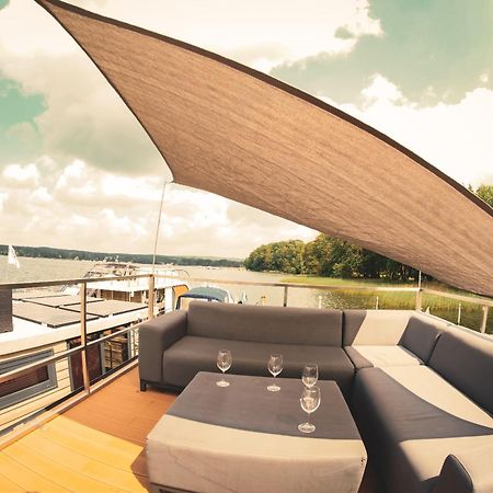 Traumzeitboot2 Auf Dem Scharmuetzelsee Bad Saarow Eksteriør bilde