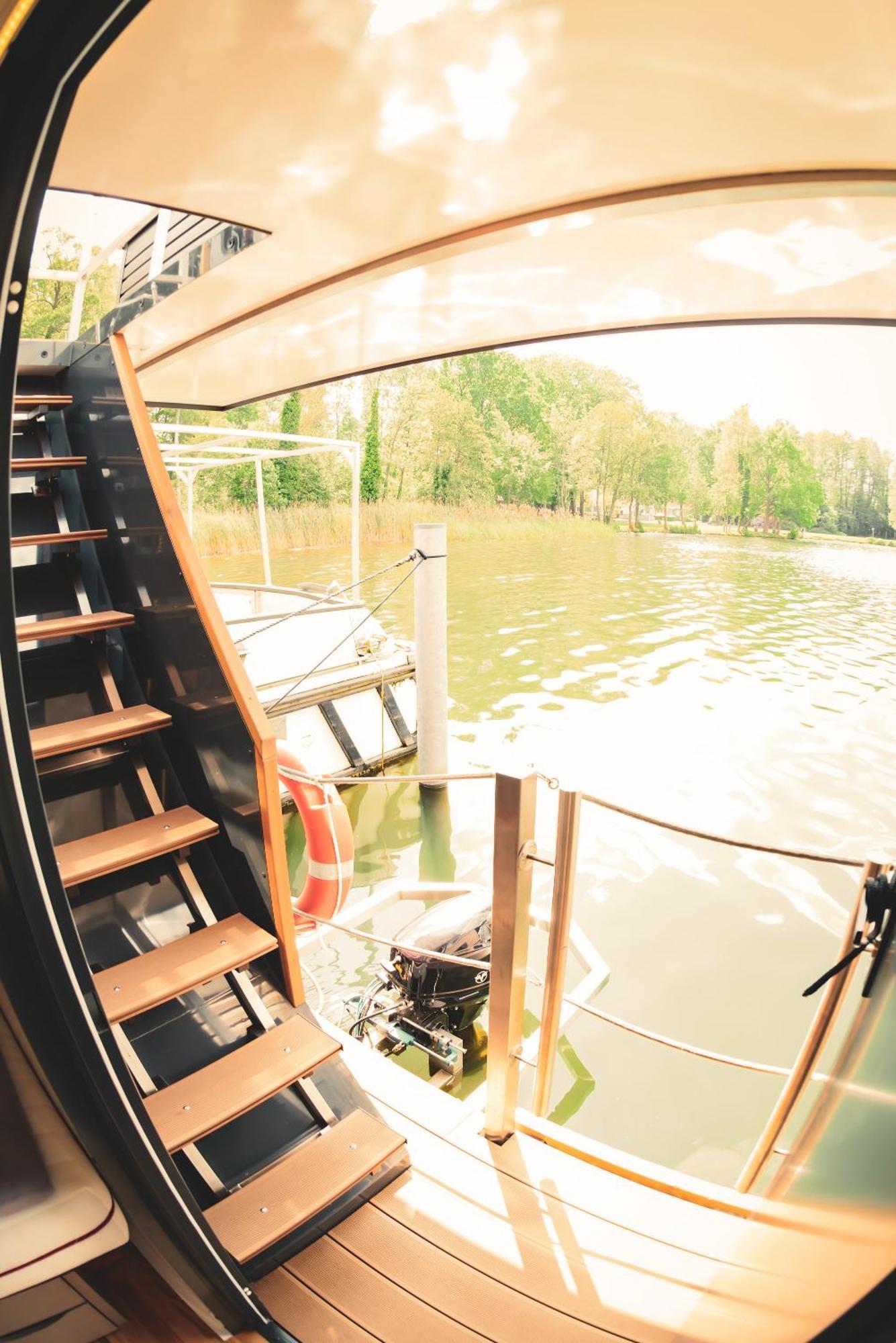 Traumzeitboot2 Auf Dem Scharmuetzelsee Bad Saarow Eksteriør bilde